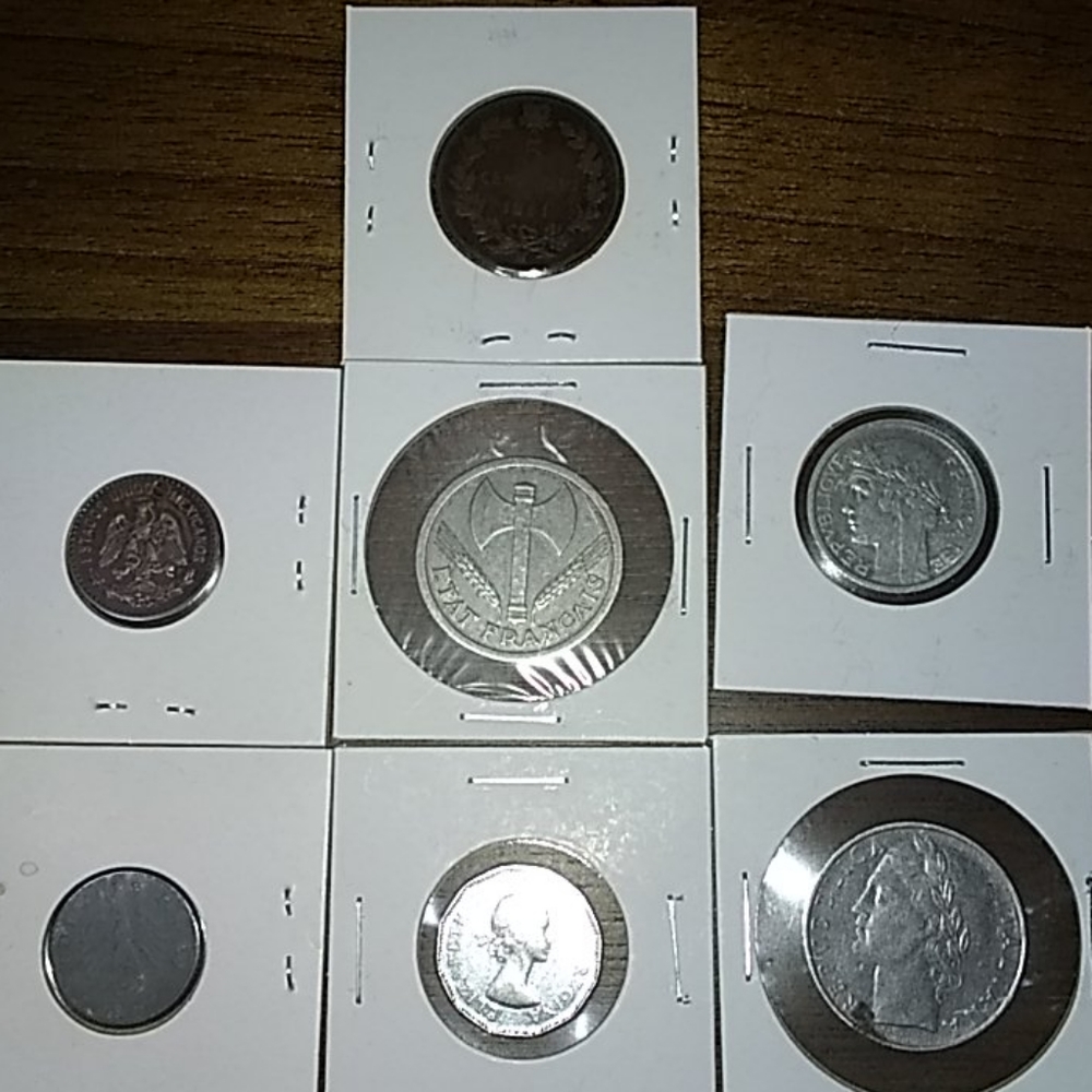 Old coins
